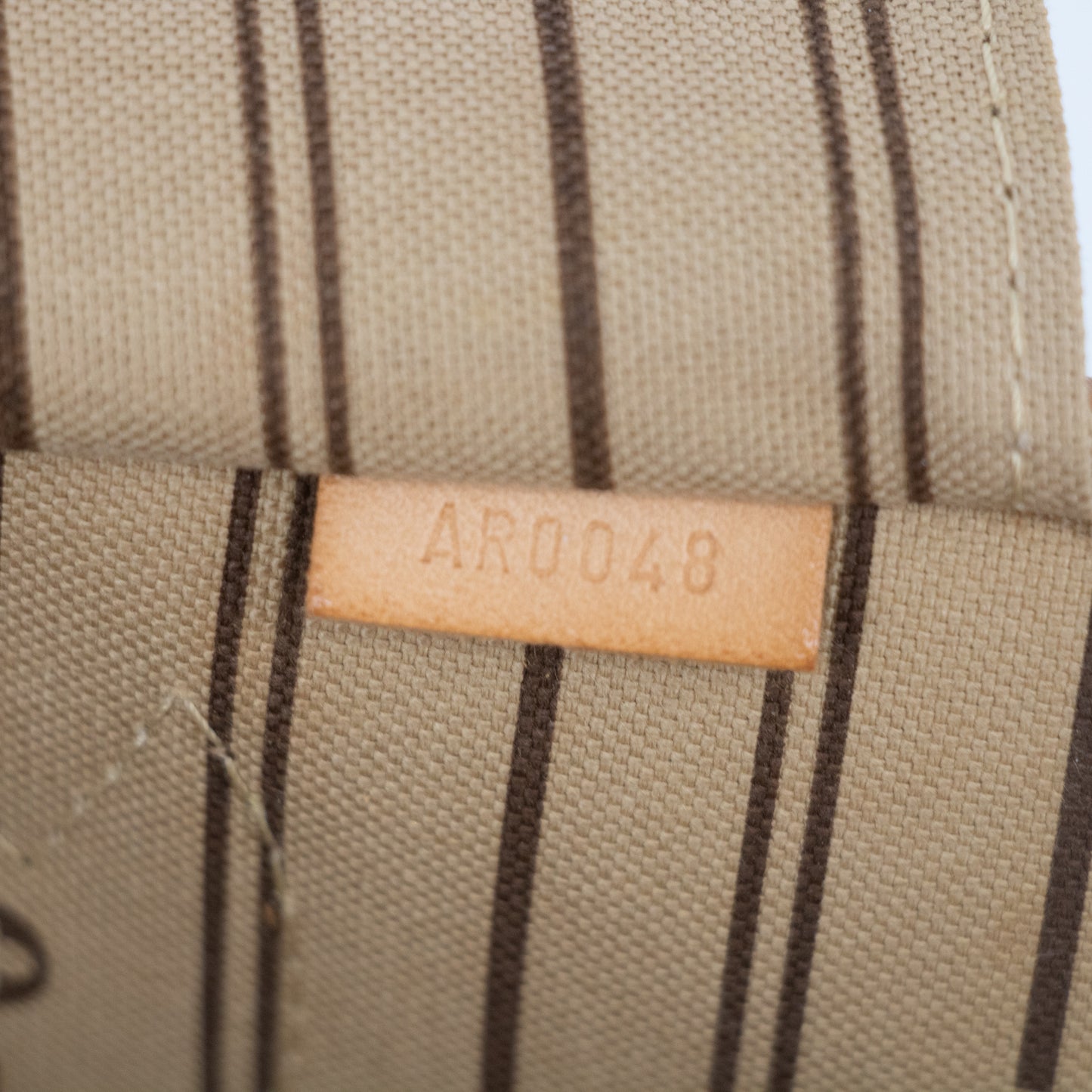 Louis Vuitton Canvas Brown Monogram Neverfull MM- #1354