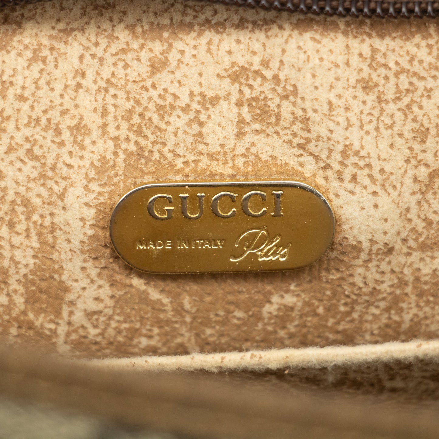 Gucci GG Plus Canvas Coated Clutch #1612