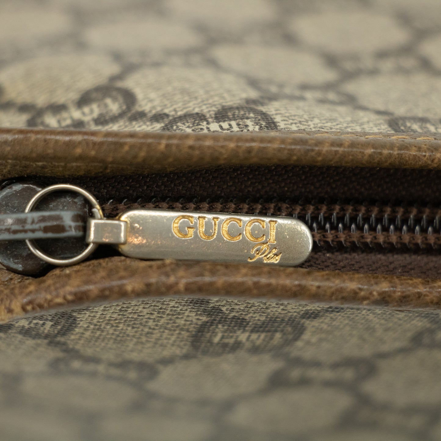 Gucci GG Plus Canvas Coated Clutch #1612