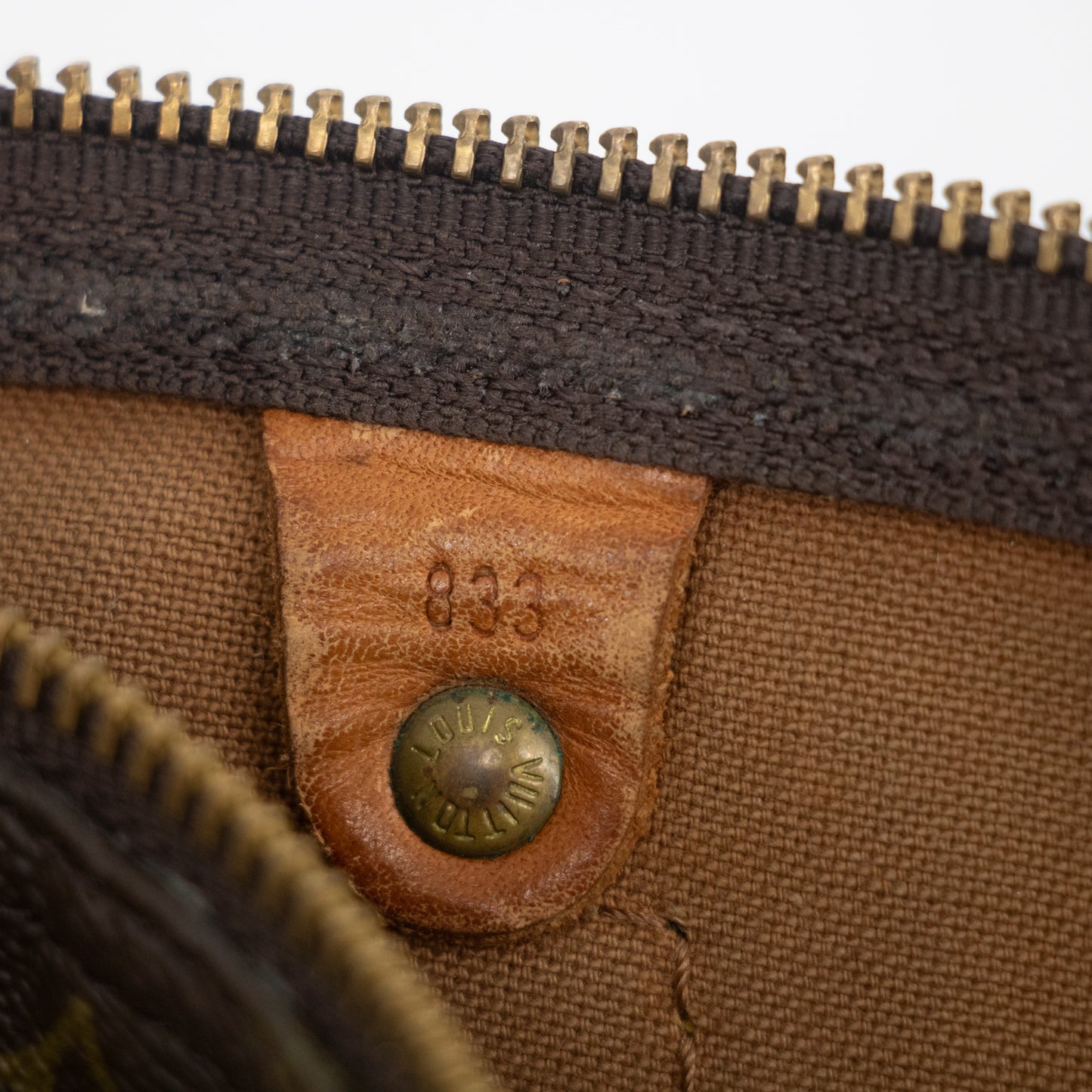 Louis Vuitton Monogram Speedy 25 Brown Canvas Handbag #1711