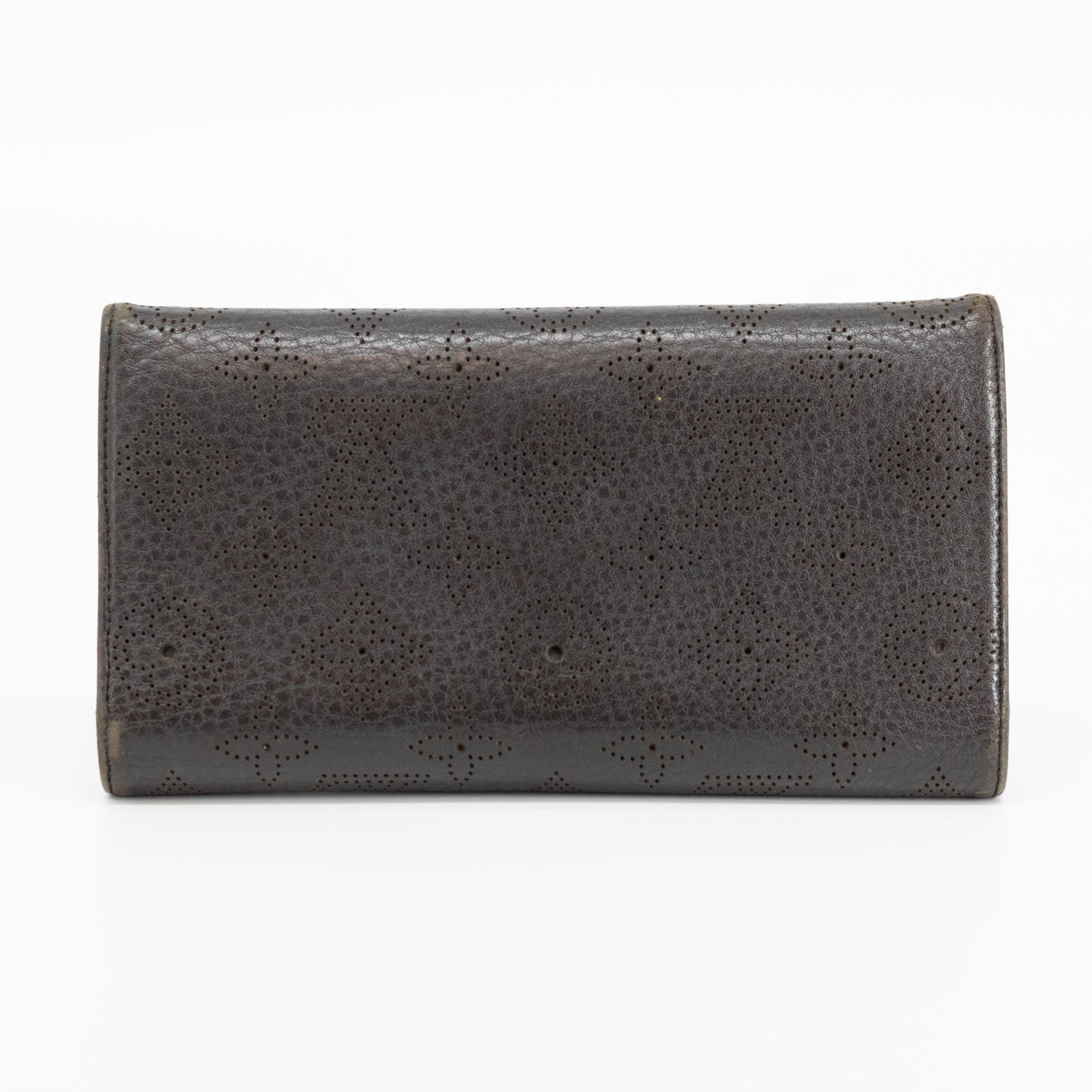 Louis Vuitton Mahina Brown Elysee Long Wallet #1752