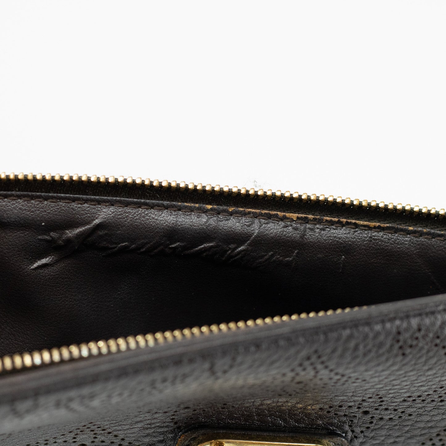 Louis Vuitton Mahina Brown Elysee Long Wallet #1752
