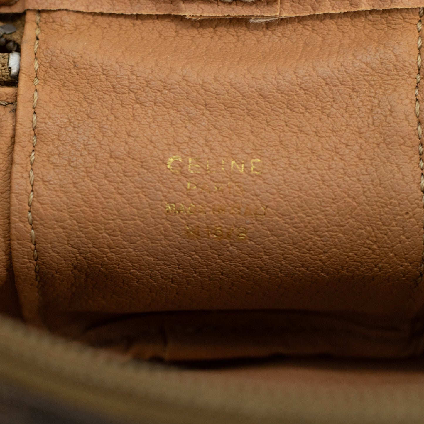 Celine Mini Vanity Case in Brown Macadam Canvas #1766