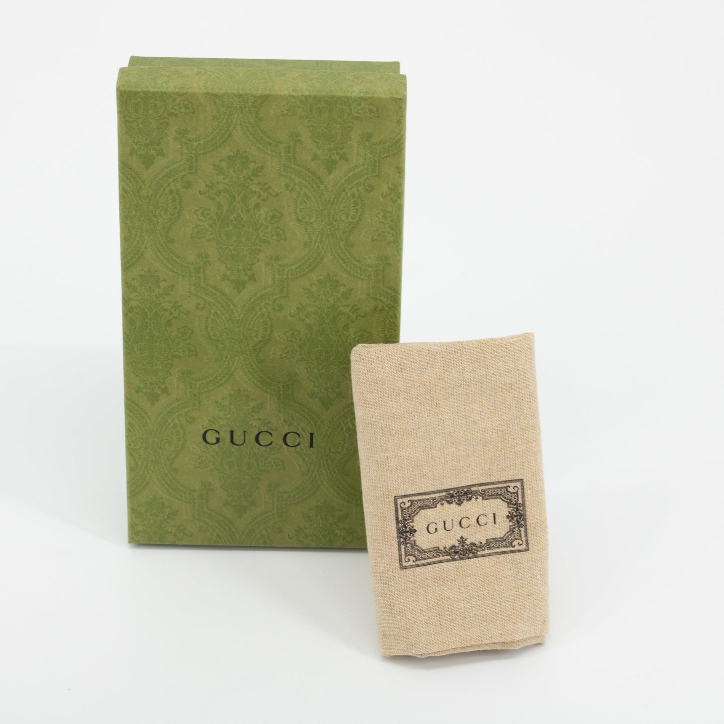 Gucci GG Canvas Coated Marmont w/ White Trim Wallet #1834