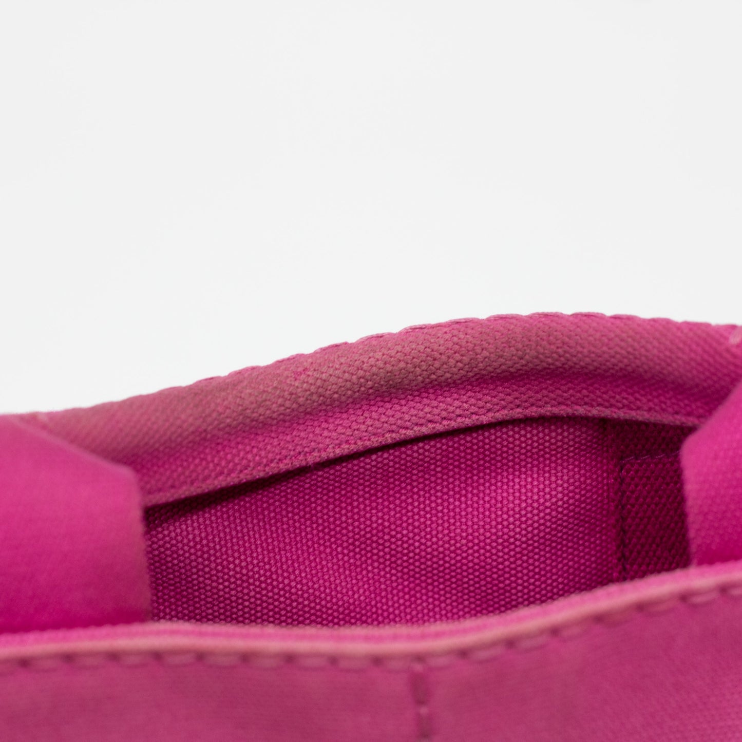 Prada Pink 2-Way Canapa Logo Small Tote #1835