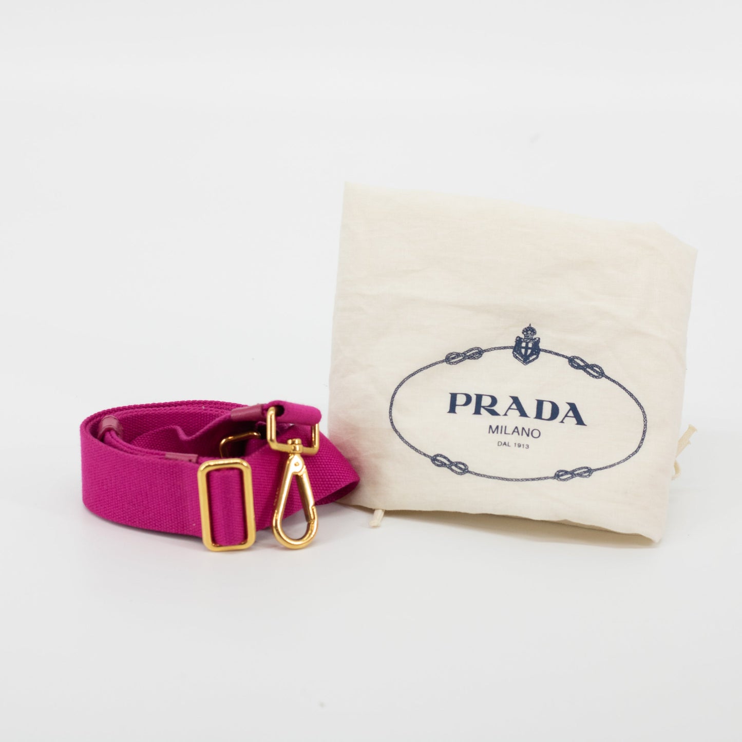 Prada Pink 2-Way Canapa Logo Small Tote #1835