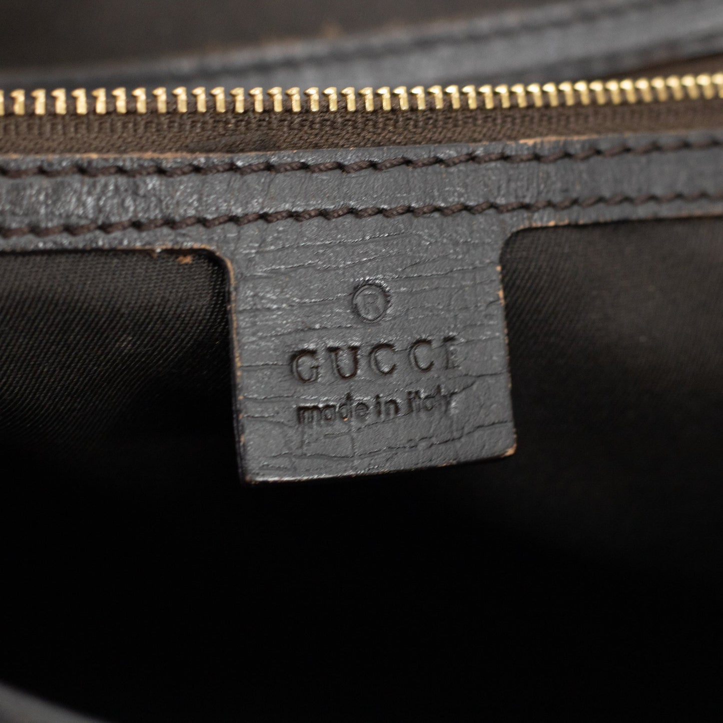 Gucci Brown GG Canvas Sherry Line Joicoeur Tote Bag #1885