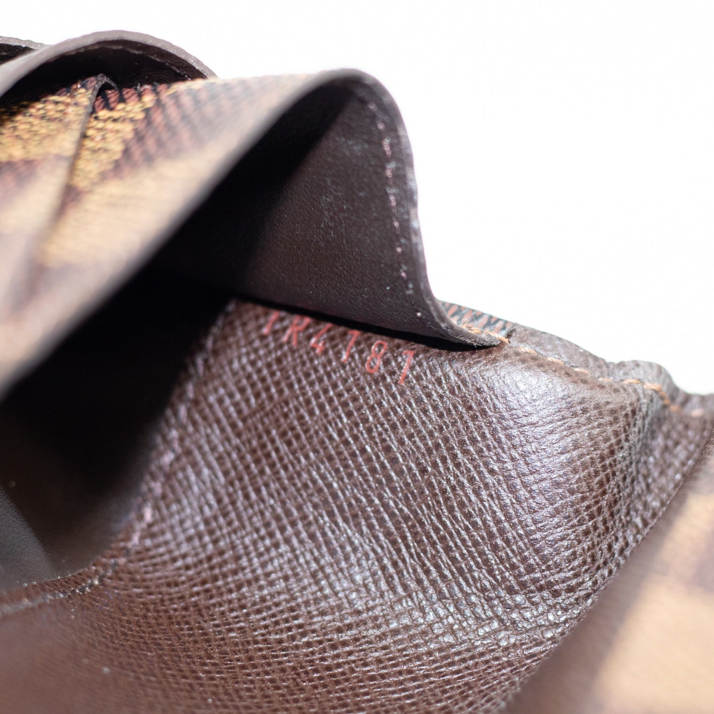 Louis Vuitton Damier Ebene Portefeuille Origami Wallet #1912