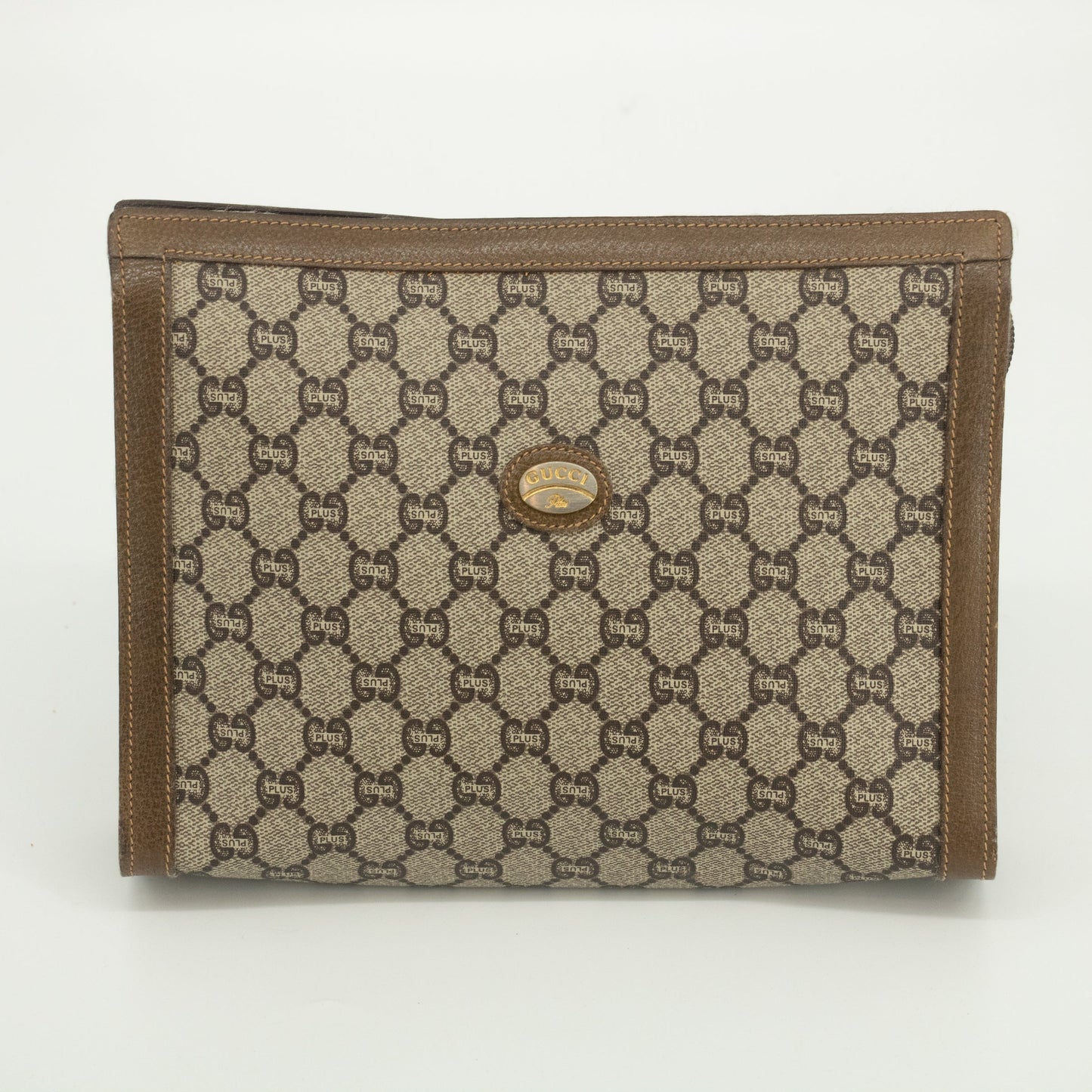 Gucci GG Plus Canvas Clutch Bag #1999