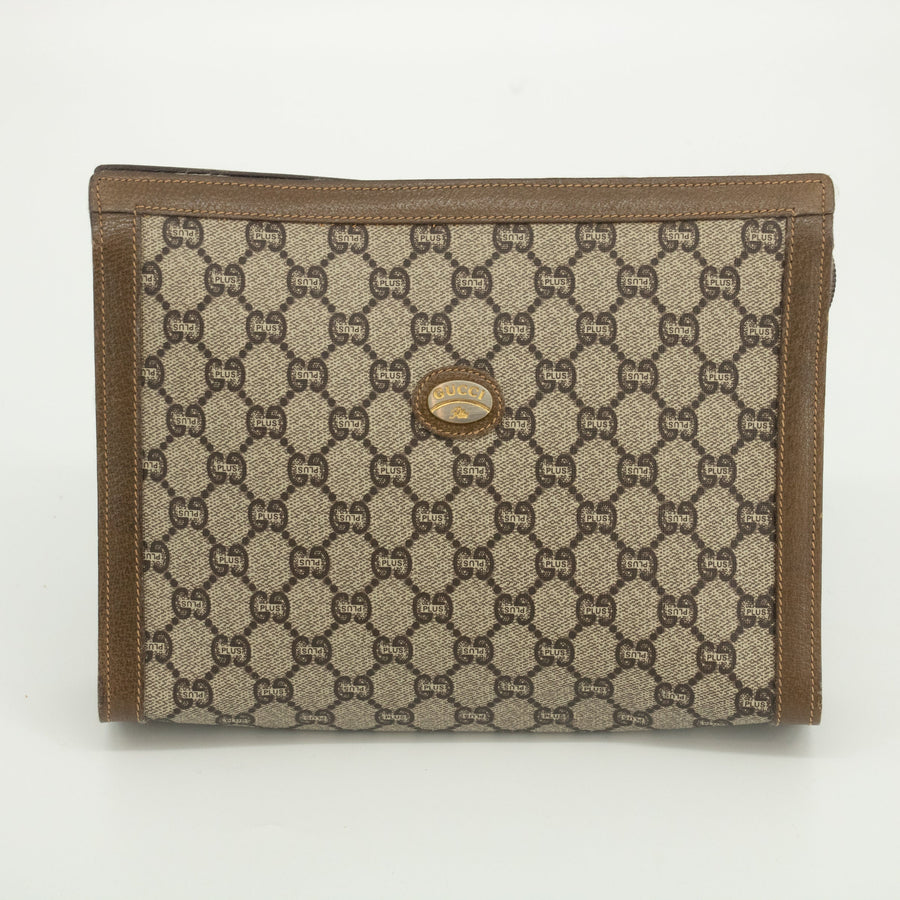 Gucci GG Plus Canvas Clutch Bag #1999