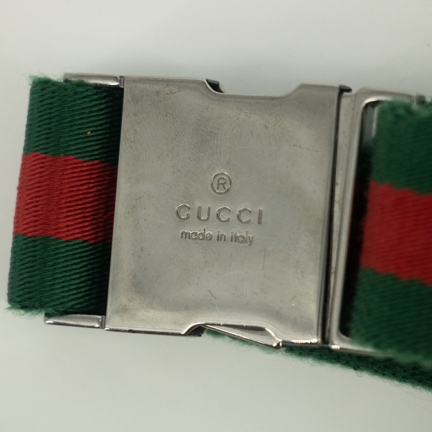Gucci GG Canvas Double Pocket Belt Bag #2008