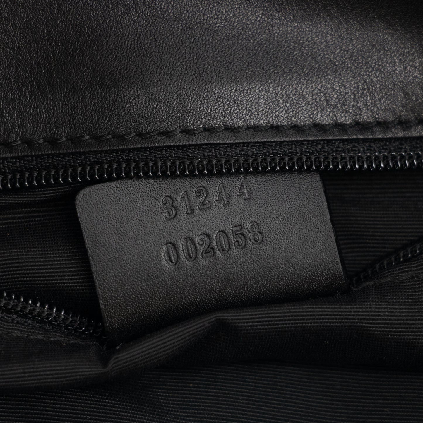 Gucci Black GG Canvas x Leather Tote Bag #2027