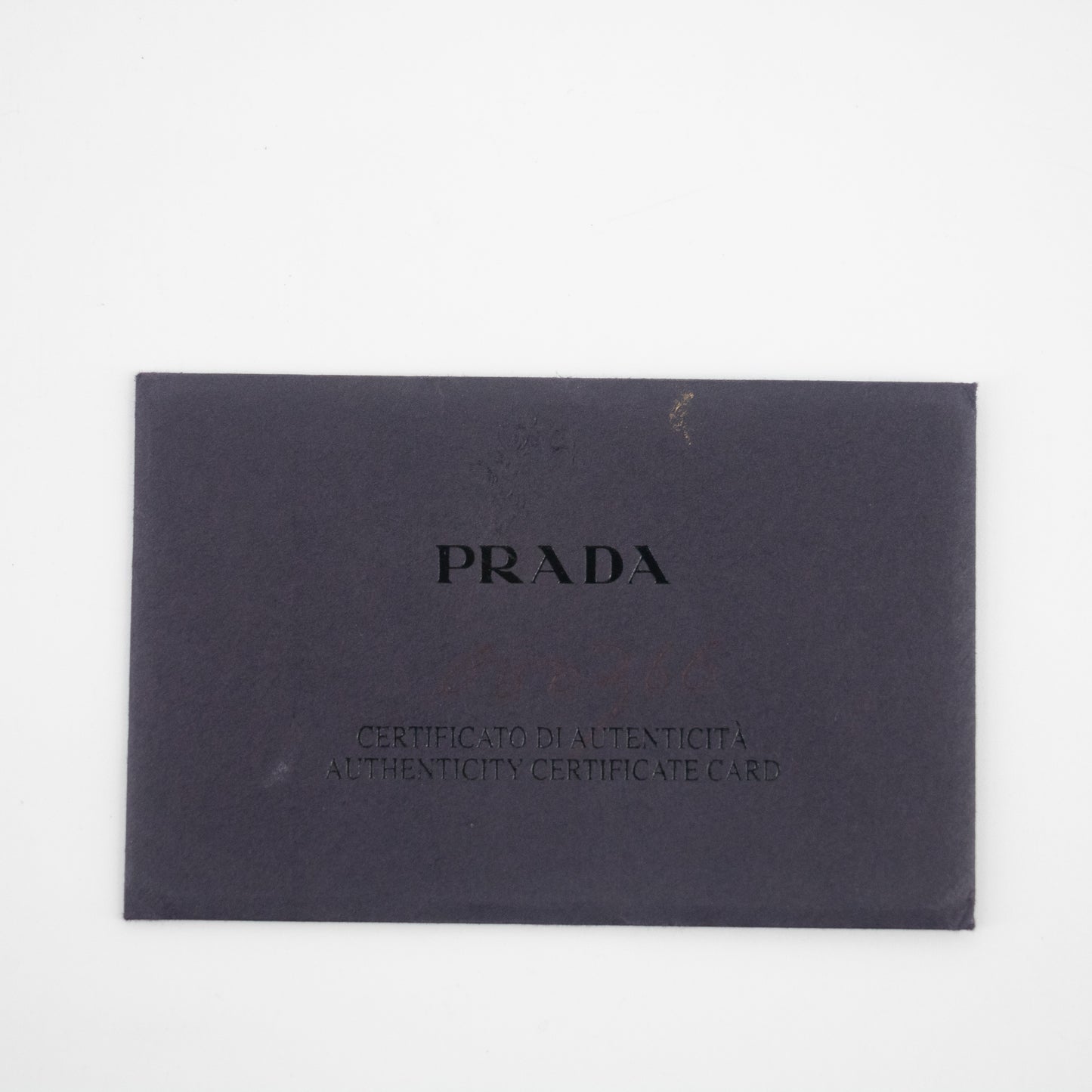 Prada Black Tessuto Nylon Tri-fold Wallet #2051