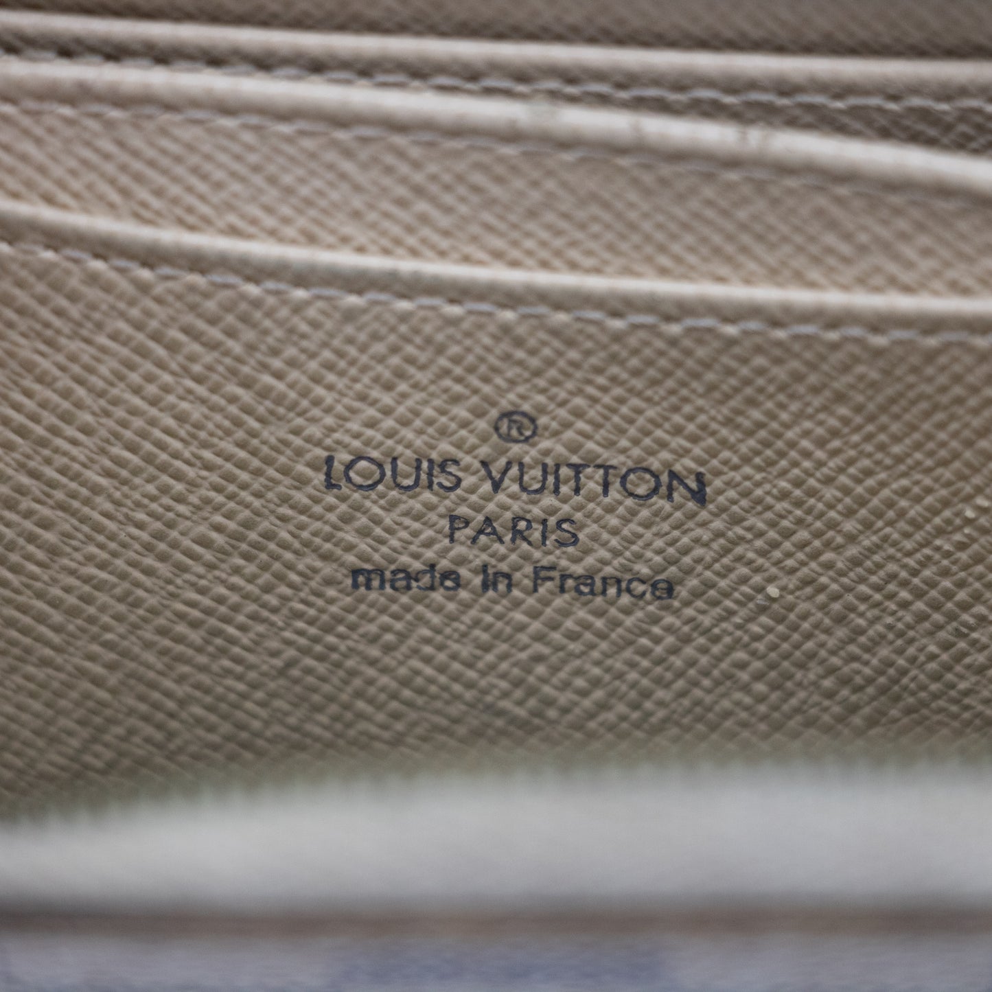 Louis Vuitton Damier Azur Zippy Coin Case #2054
