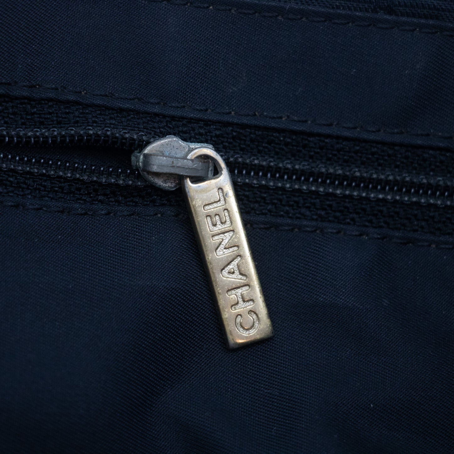 Chanel New Travel Line Nylon Black Tote Bag #2090