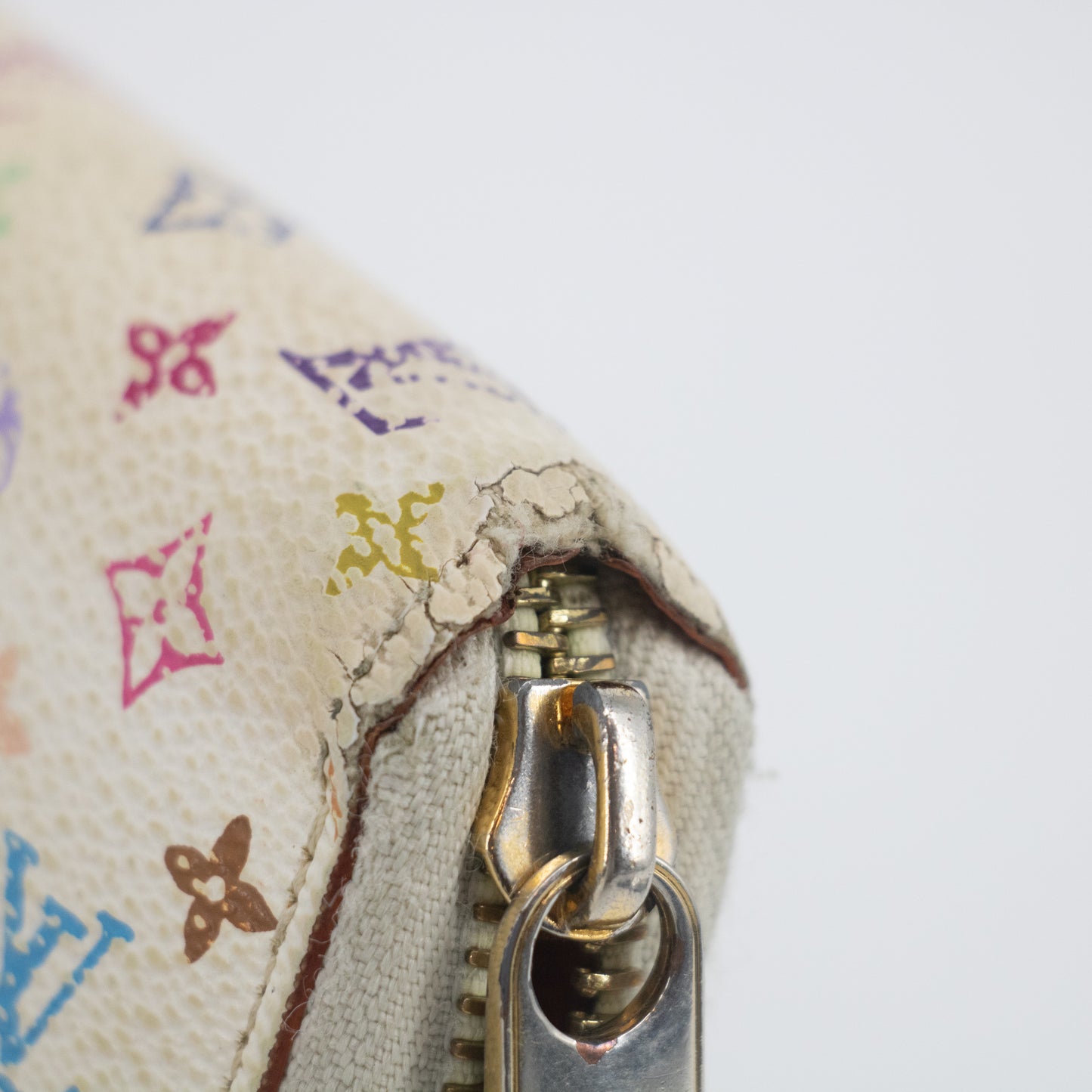 Louis Vuitton Mulicolor Zippy Wallet #2138
