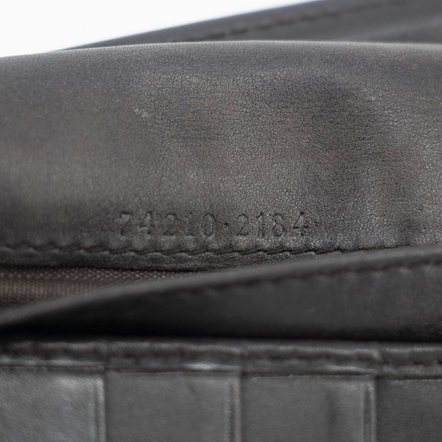 Gucci GG Canvas Brown / Black Long Wallet #2146