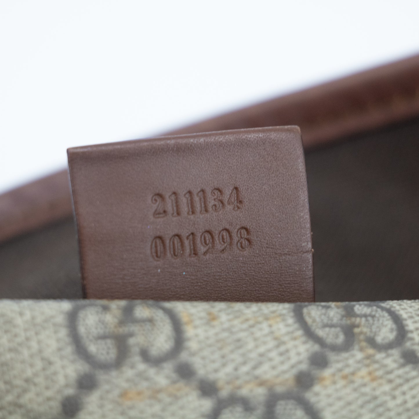 Gucci GG Canvas Coated Supreme Tote Bag #2174