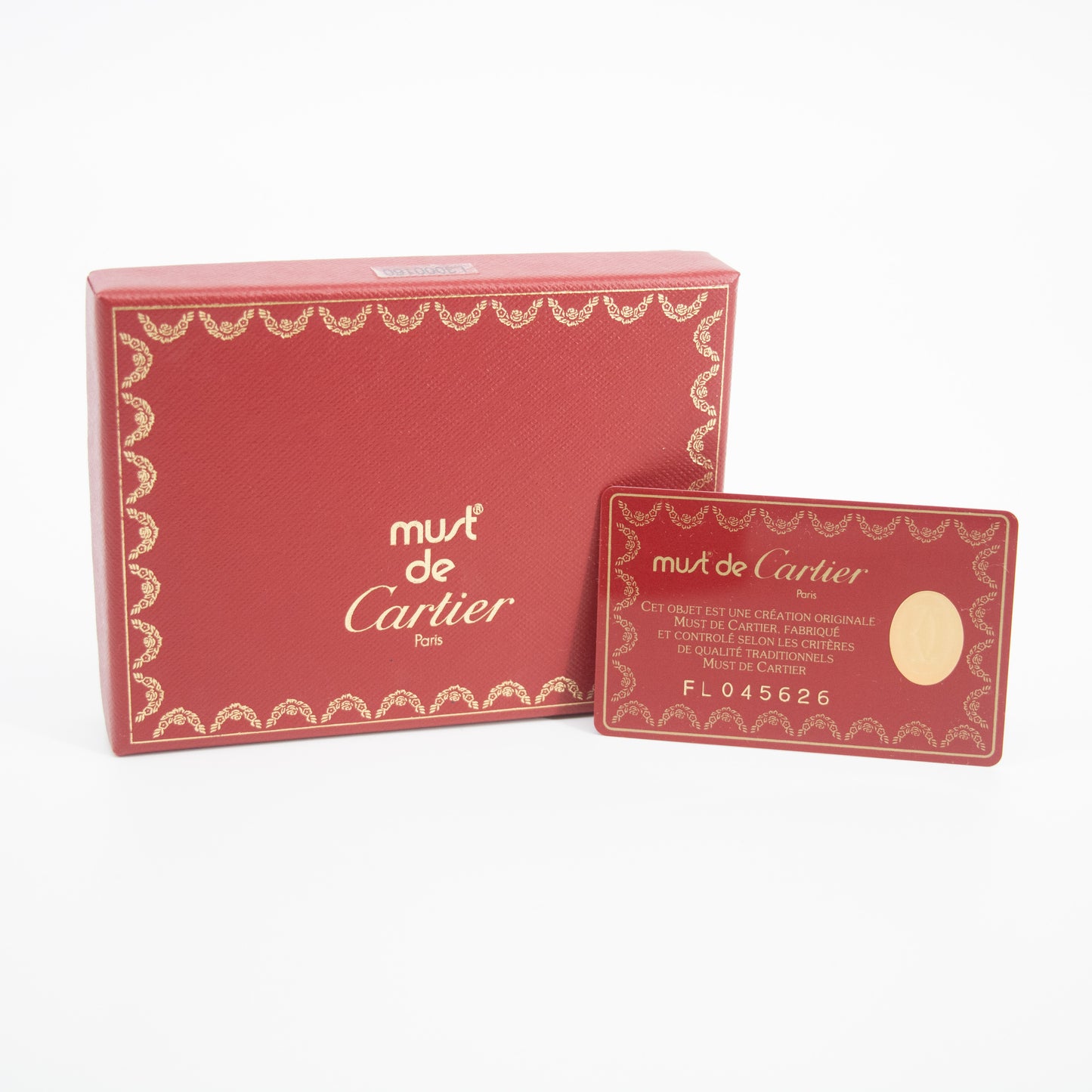 Cartier Red Leather Coin Pouch #2177