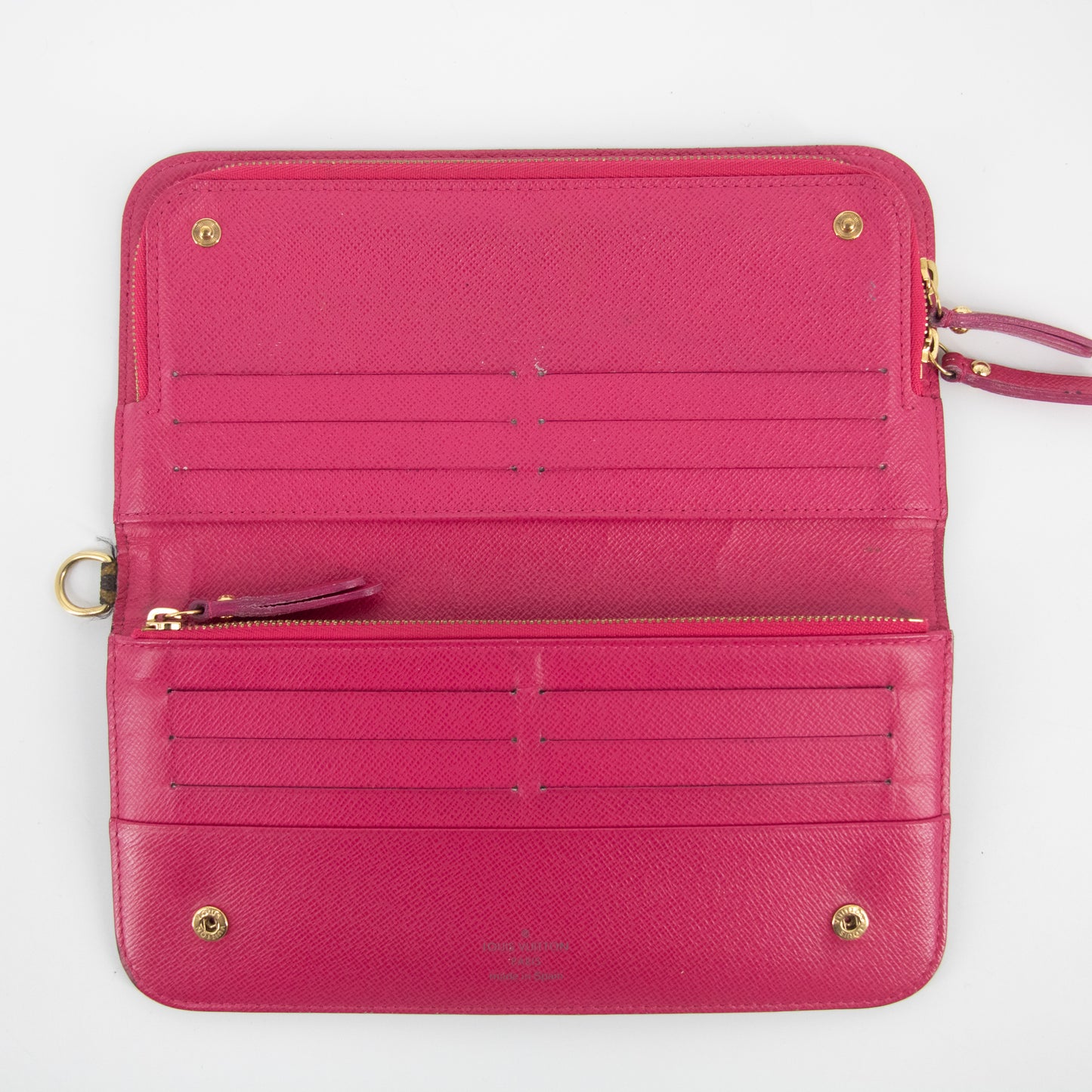 Louis Vuitton Monogram Canvas Insolite Pink Interior Wallet #2180