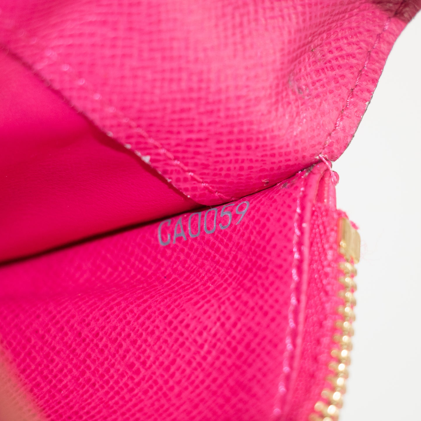 Louis Vuitton Monogram Canvas Insolite Pink Interior Wallet #2180