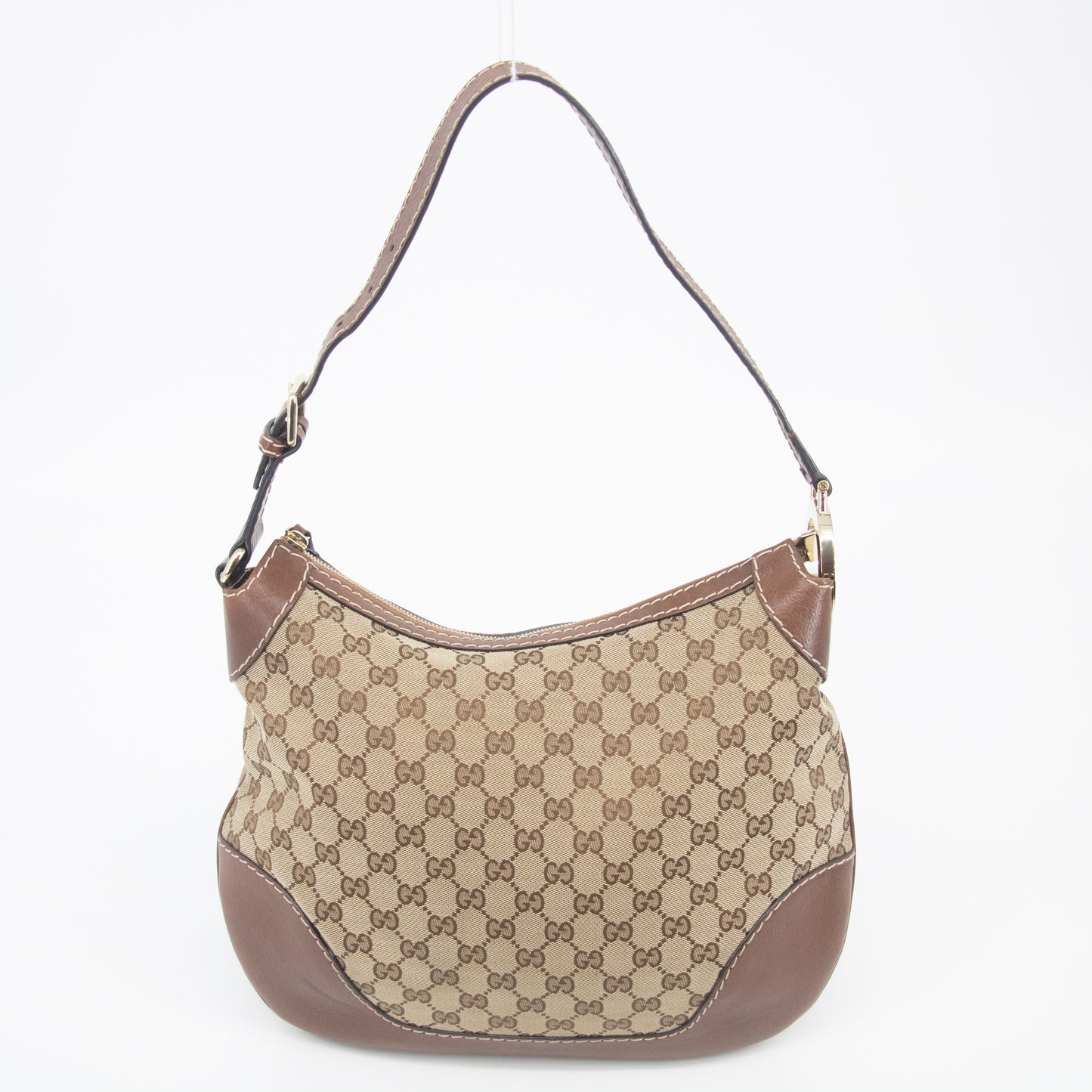 Gucci GG Canvas Charlotte Zip Hobo Shoulder Bag #2182