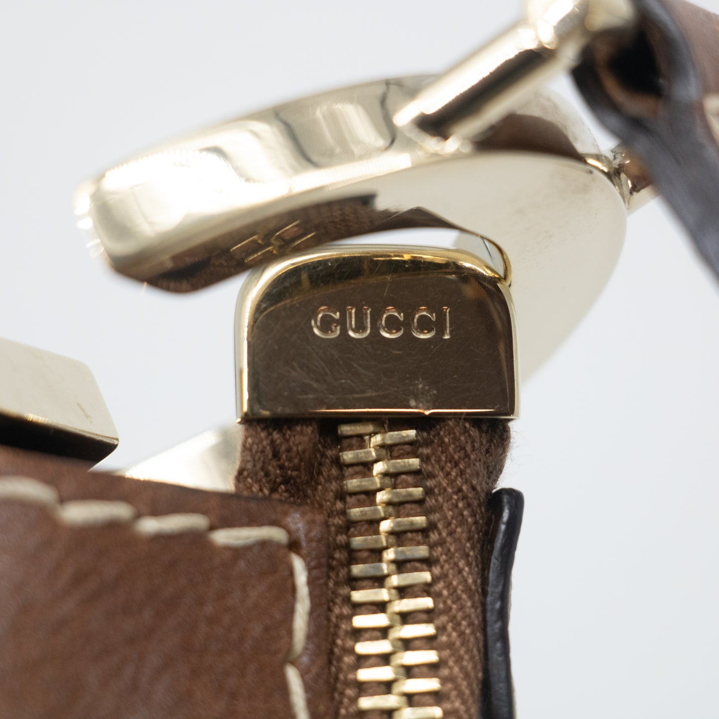 Gucci GG Canvas Charlotte Zip Hobo Shoulder Bag #2182