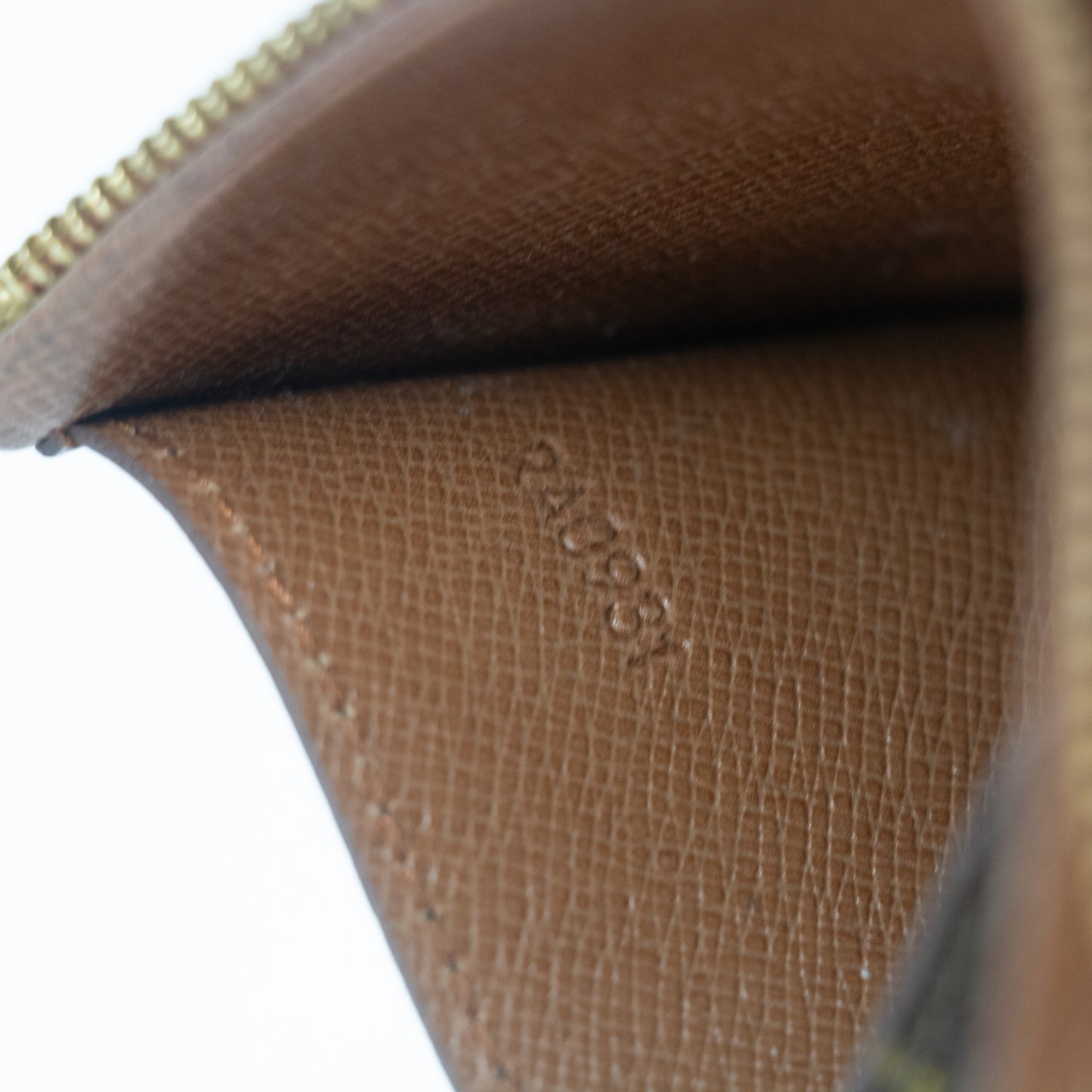 Prada Saffiano Leather Blue Zip Around Long Wallet #2188