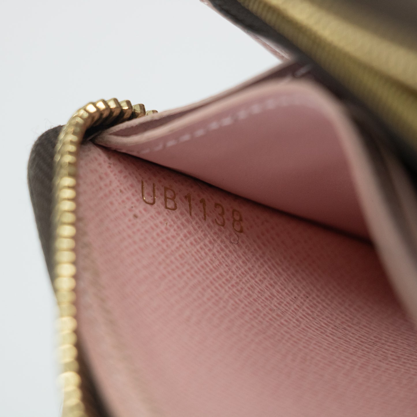 Louis Vuitton Monogram Canvas Clemence Wallet w/ Pink Interior #2203