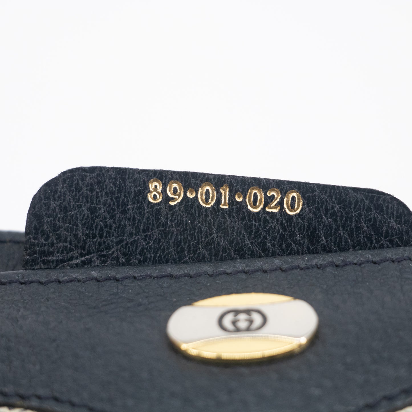 Gucci GG Supreme Canvas Coated Navy Pouch #2204