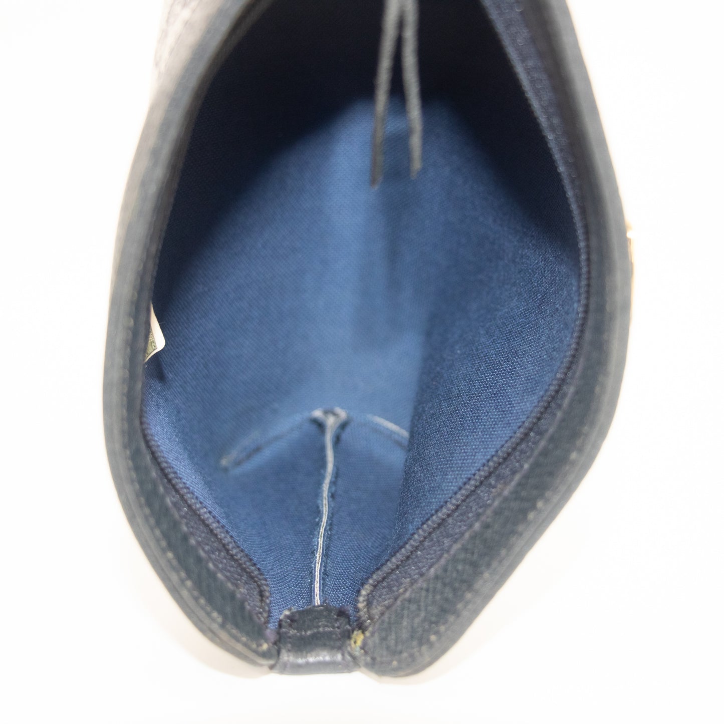 Gucci GG Supreme Canvas Coated Navy Pouch #2204