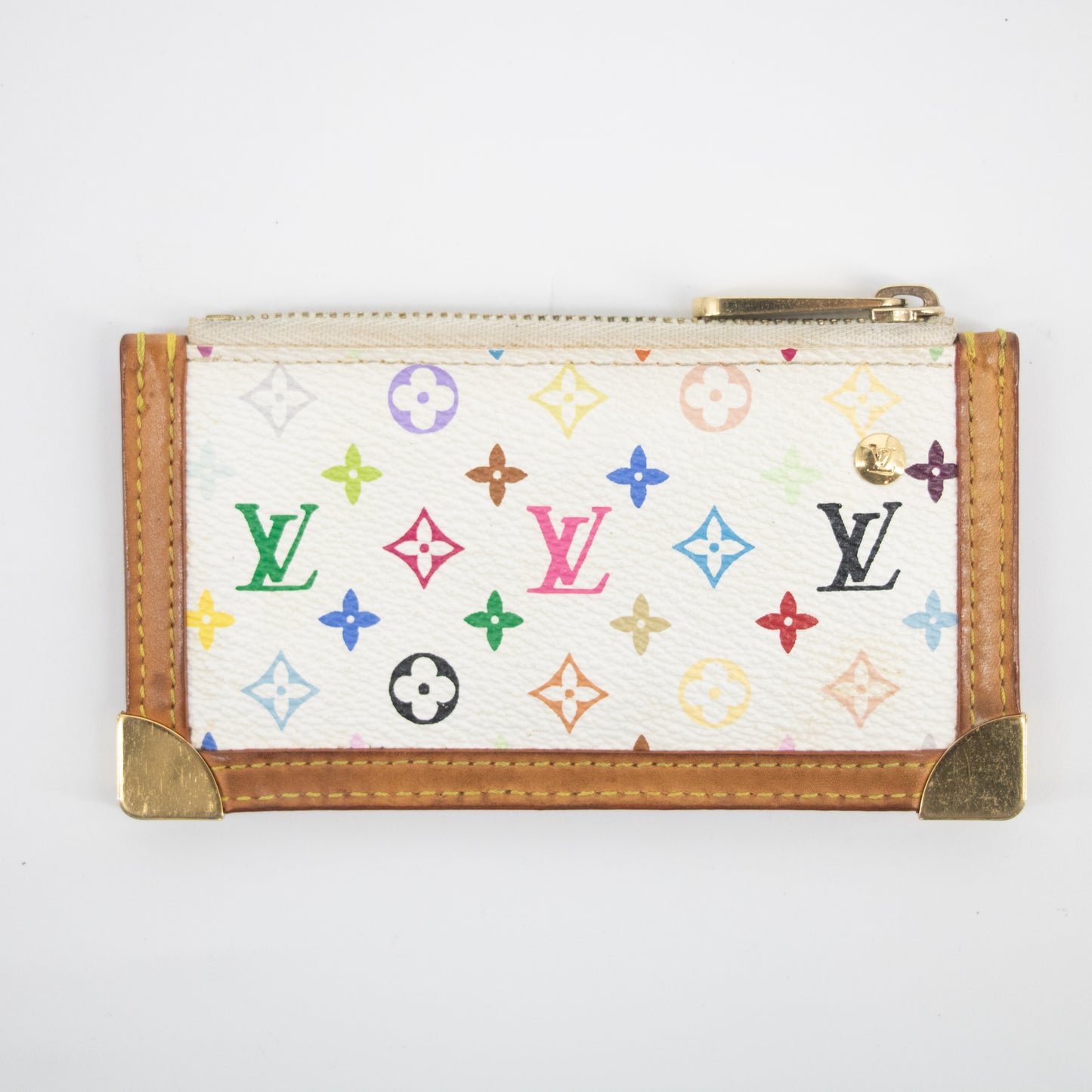 Louis Vuitton Multicolor Canvas Key Cles SKU #2220