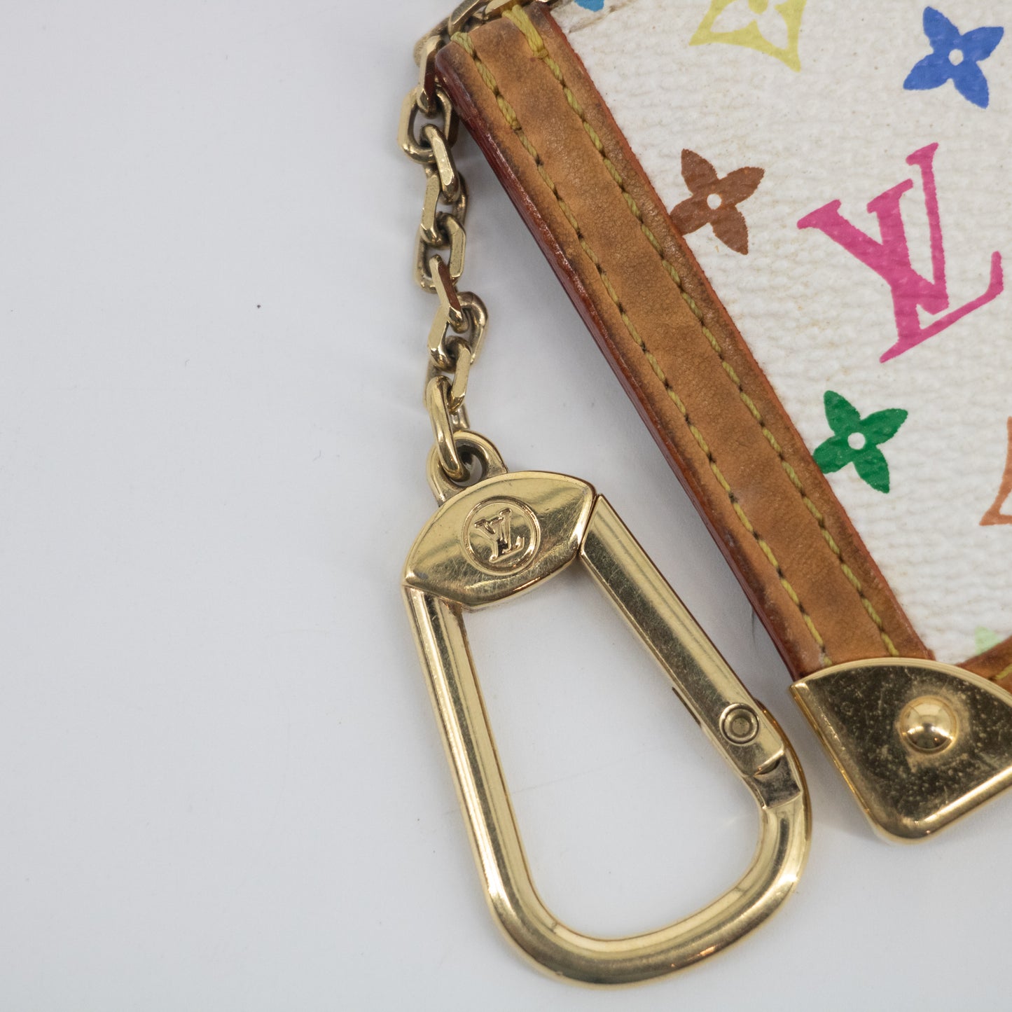 Louis Vuitton Multicolor Canvas Key Cles SKU #2220