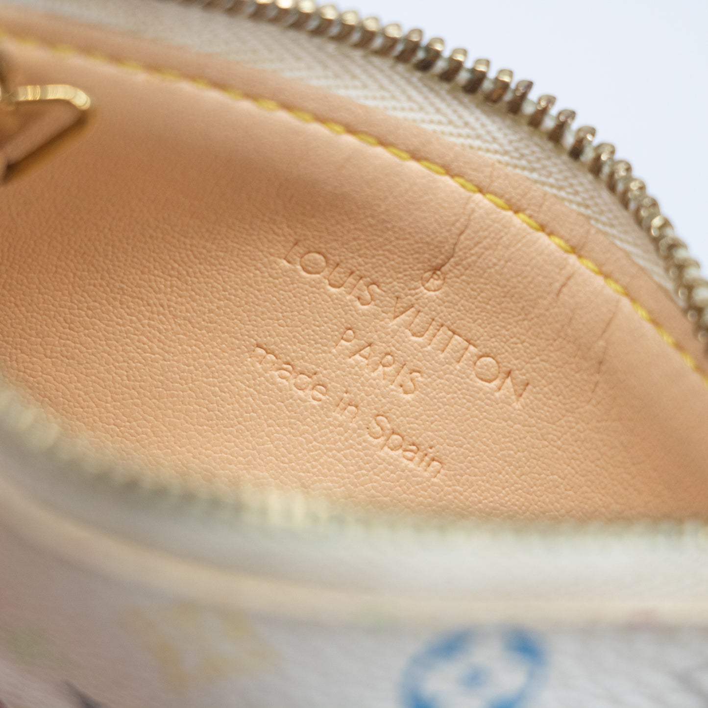Louis Vuitton Multicolor Canvas Key Cles SKU #2220