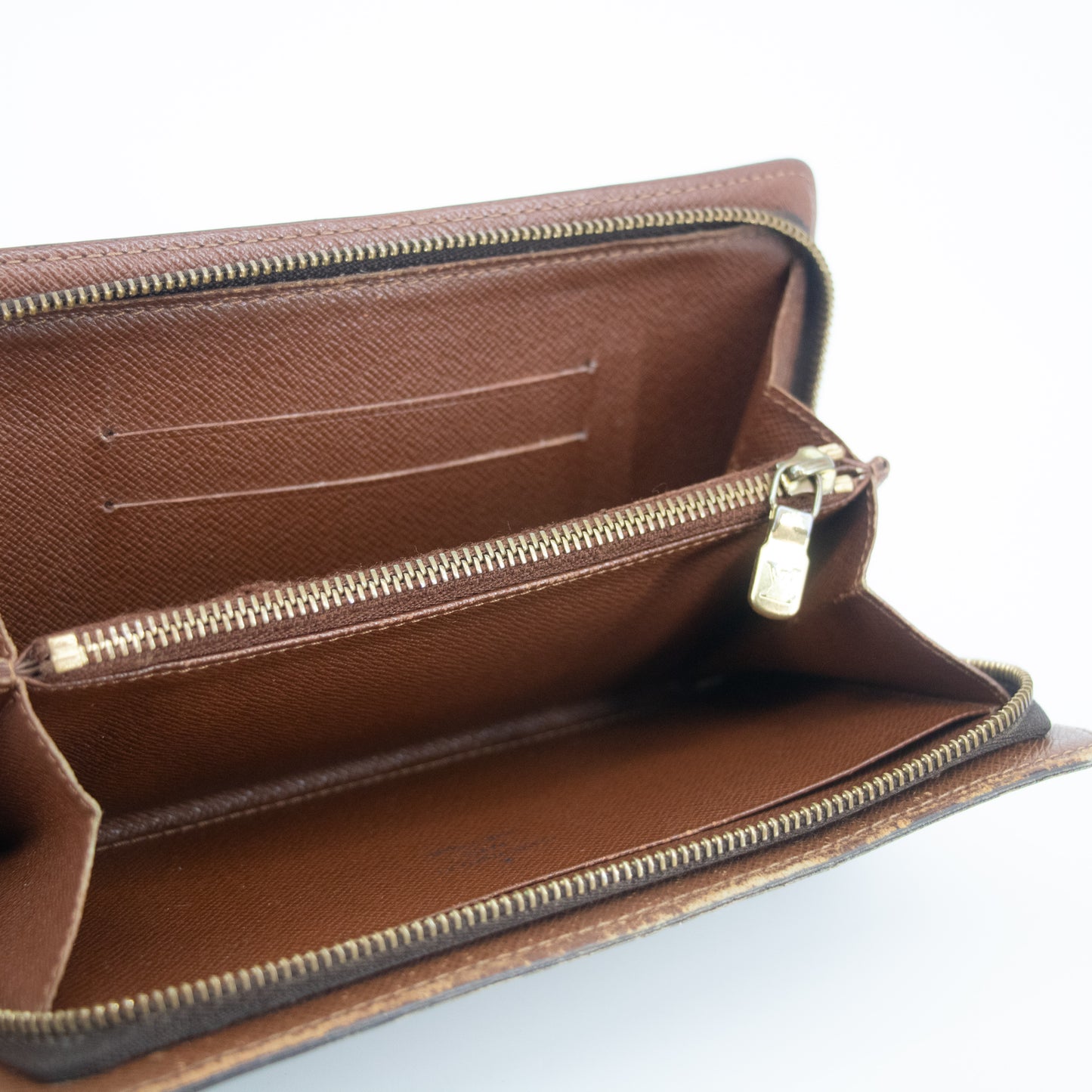 Louis Vuitton Monogram Canvas Monet Zippy Wallet #2222