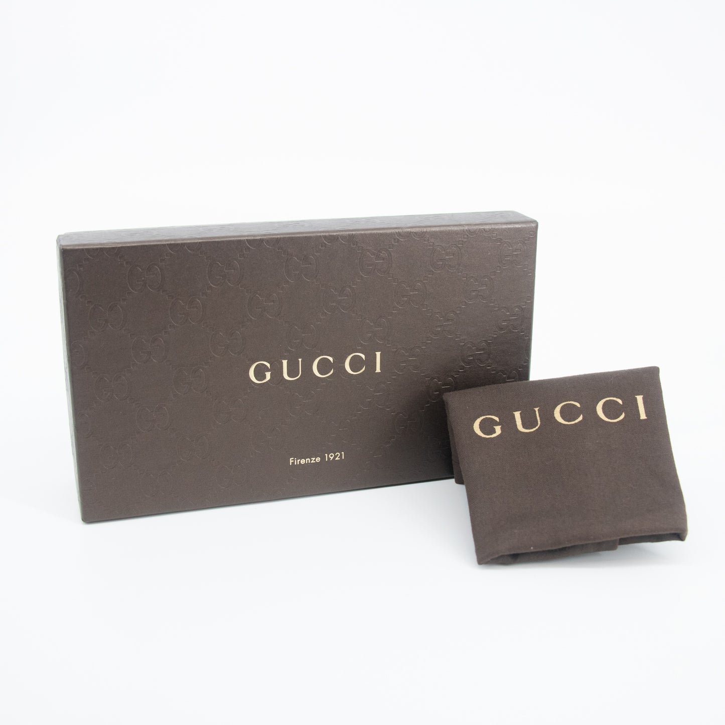 Gucci GG Guccisima Leather Silver Long Zip Around Wallet #2224