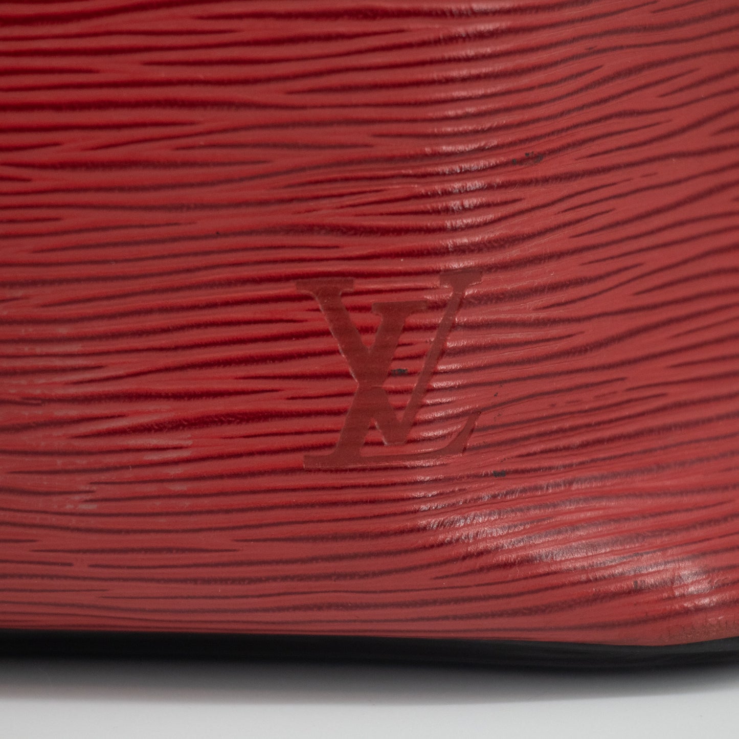 Louis Vuitton Red Epi Leather Petite Noe Shoulder Bag #2229
