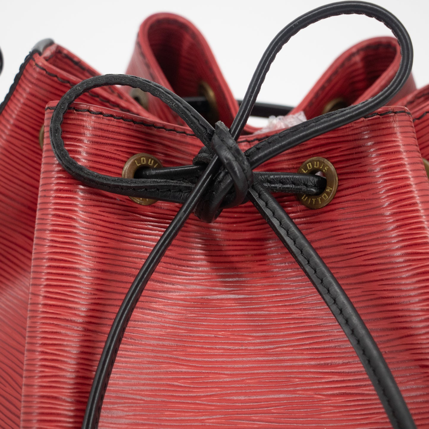 Louis Vuitton Red Epi Leather Petite Noe Shoulder Bag #2229