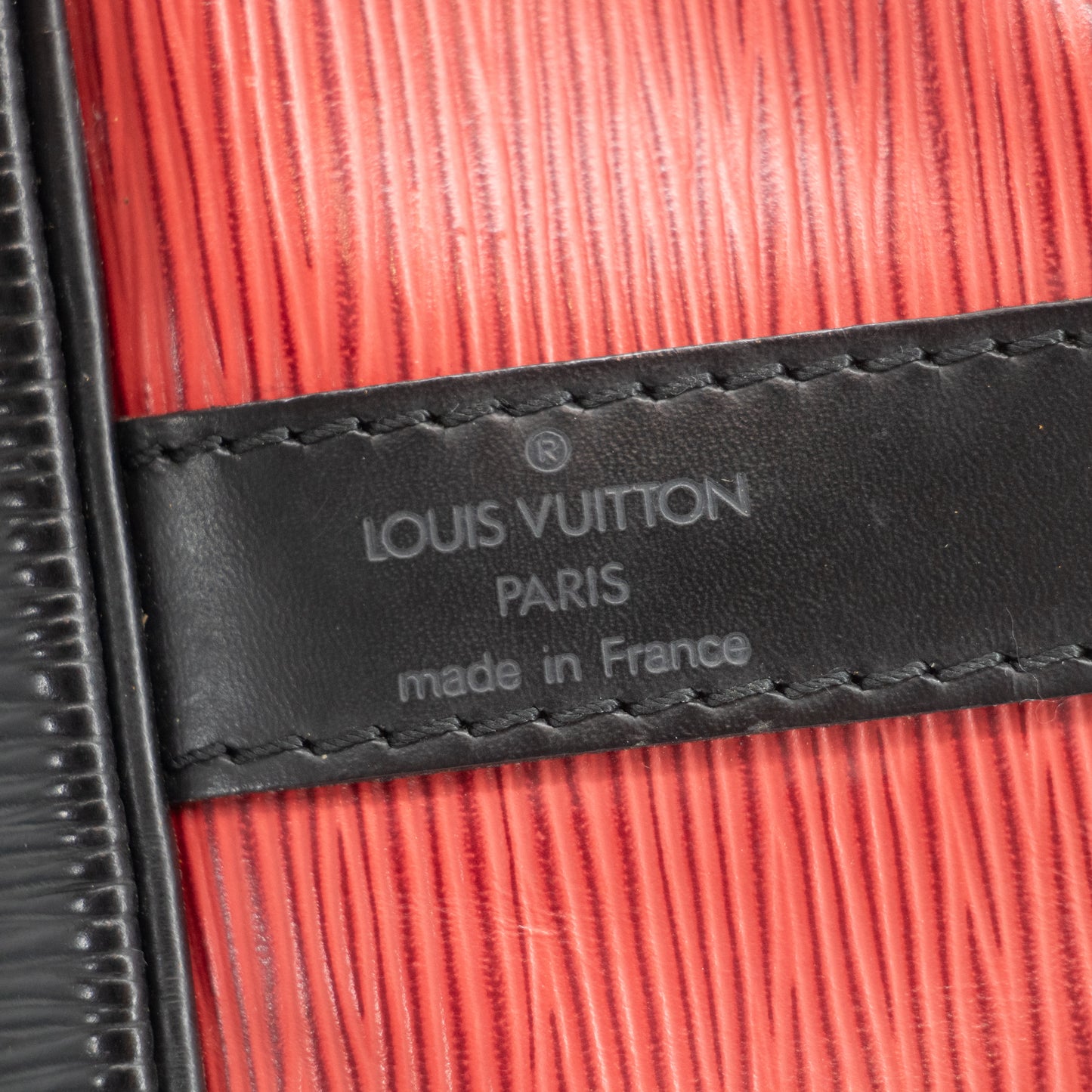 Louis Vuitton Red Epi Leather Petite Noe Shoulder Bag #2229