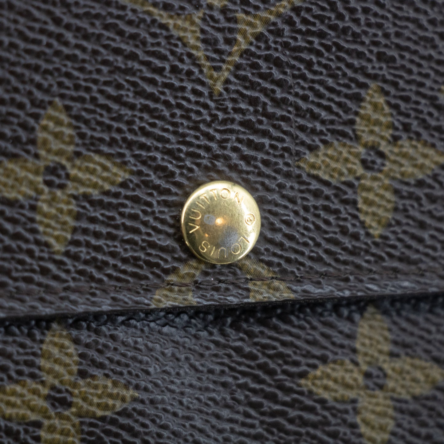 Louis Vuitton Monogram Fleuri Portefeuille Sarah Wallet #2242