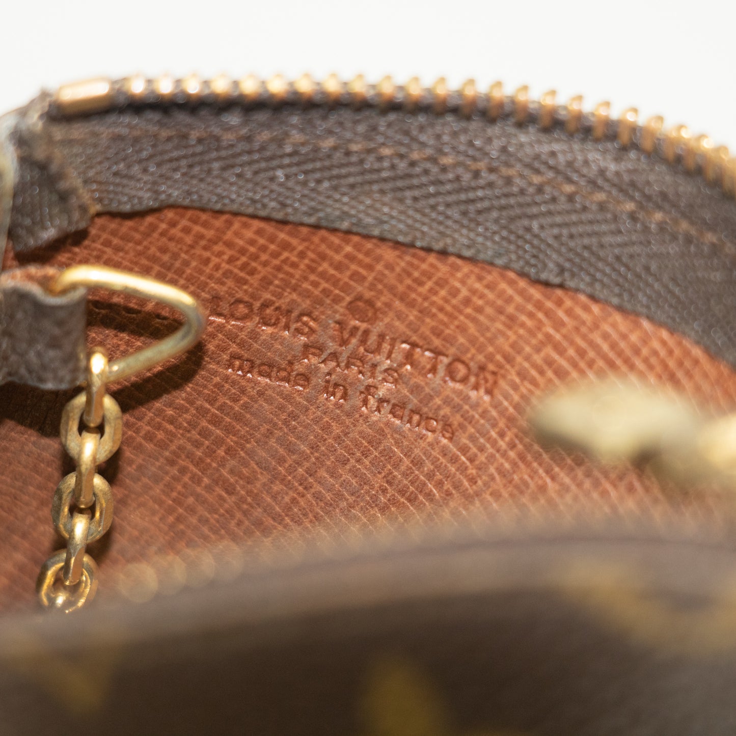 Louis Vuitton Monogram Canvas Key Cles #2247