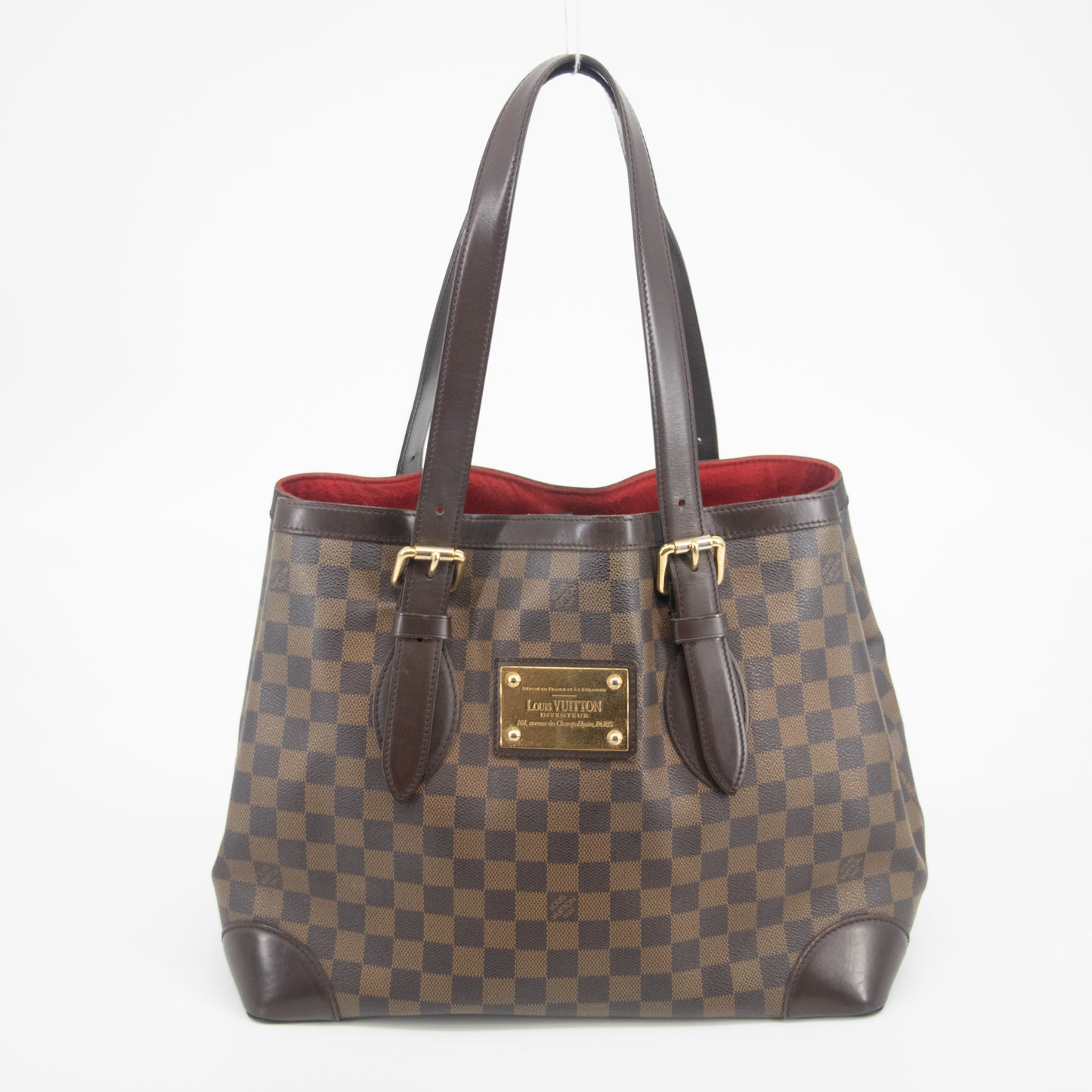 Louis Vuitton Damier Ebene Hampstead PM Tote Bag #2253