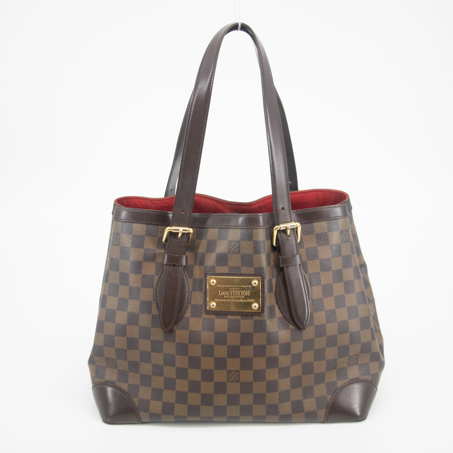 Louis Vuitton Damier Ebene Hampstead PM Tote Bag #2253
