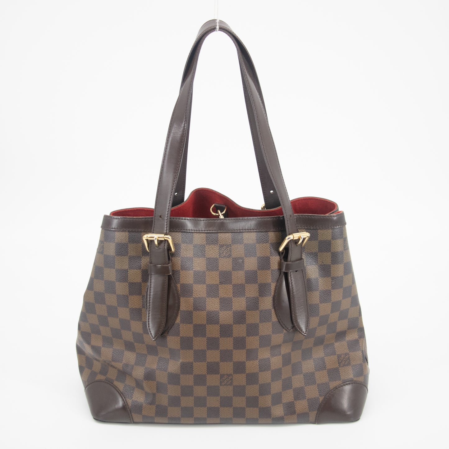 Louis Vuitton Damier Ebene Hampstead PM Tote Bag #2253