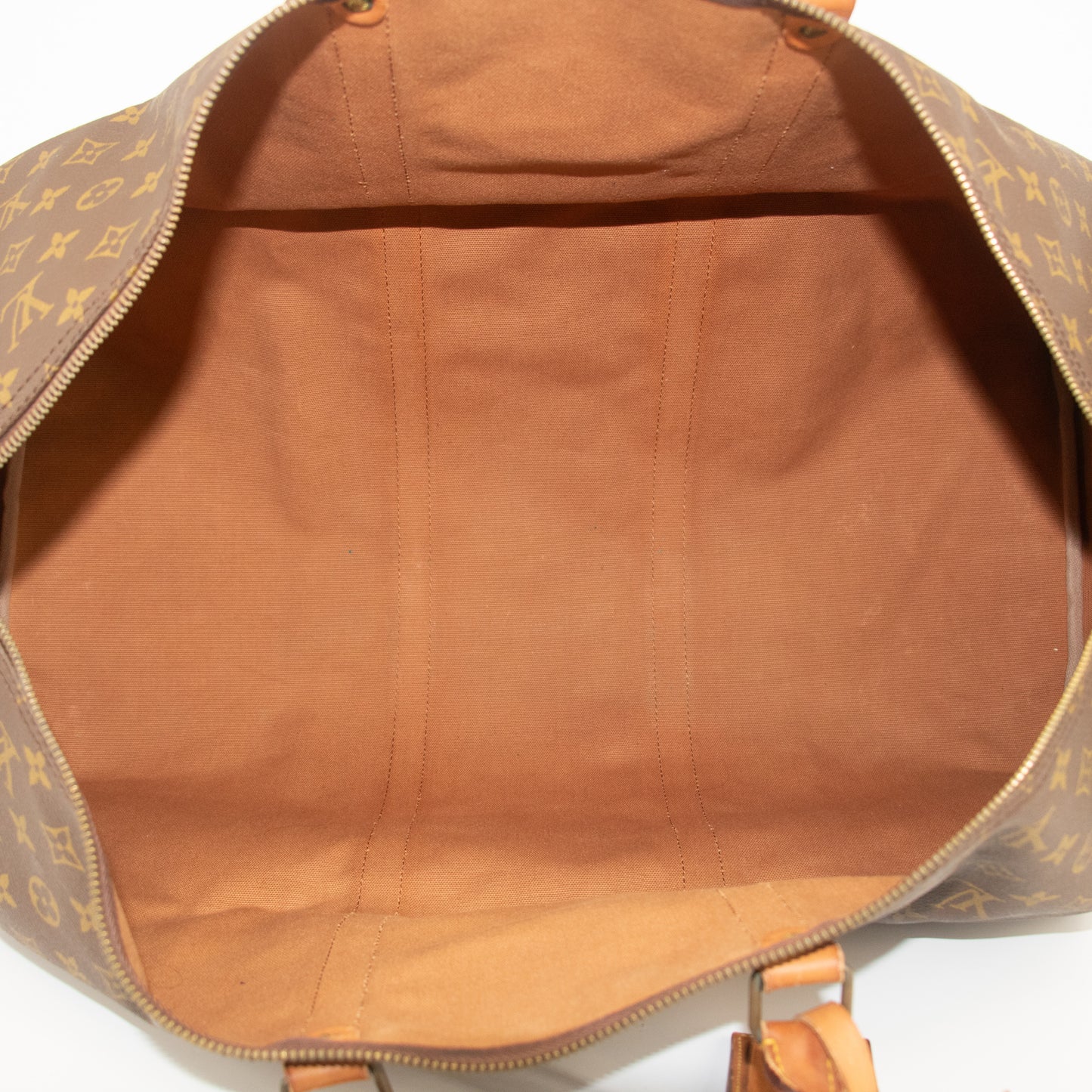Louis Vuitton Brown Monogram Keepall 60 #2254