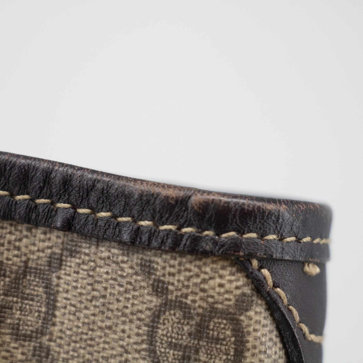 Gucci GG Supreme Canvas Coated Web Tote Bag #2256