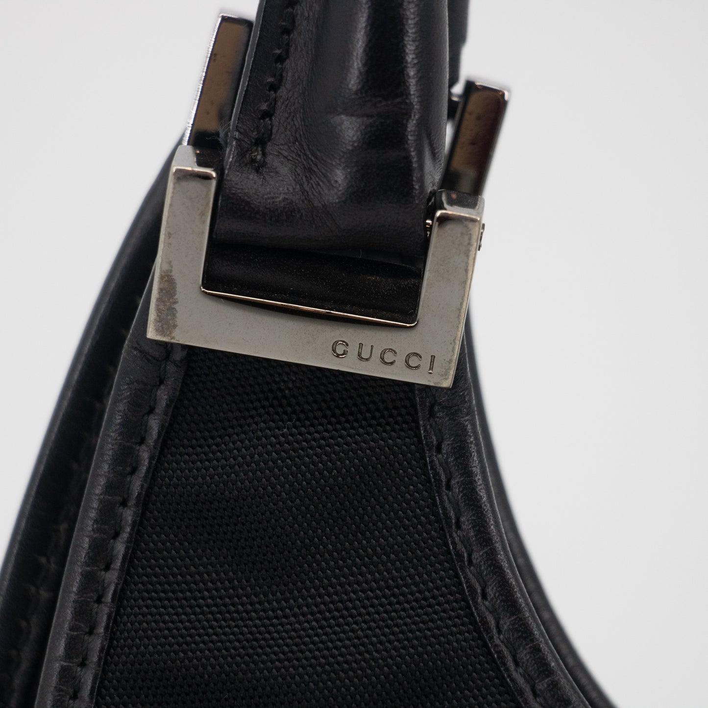Gucci Black Nylon Jackie Shoulder Bag #2259