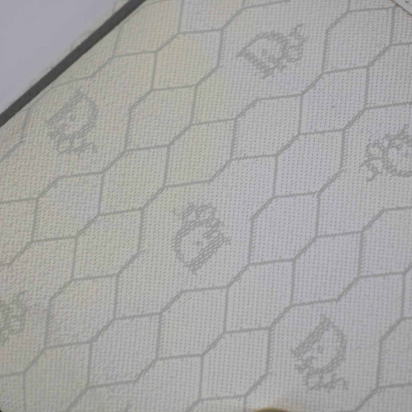 Christian Dior White Honeycomb Pattern Crossbody Bag #2260