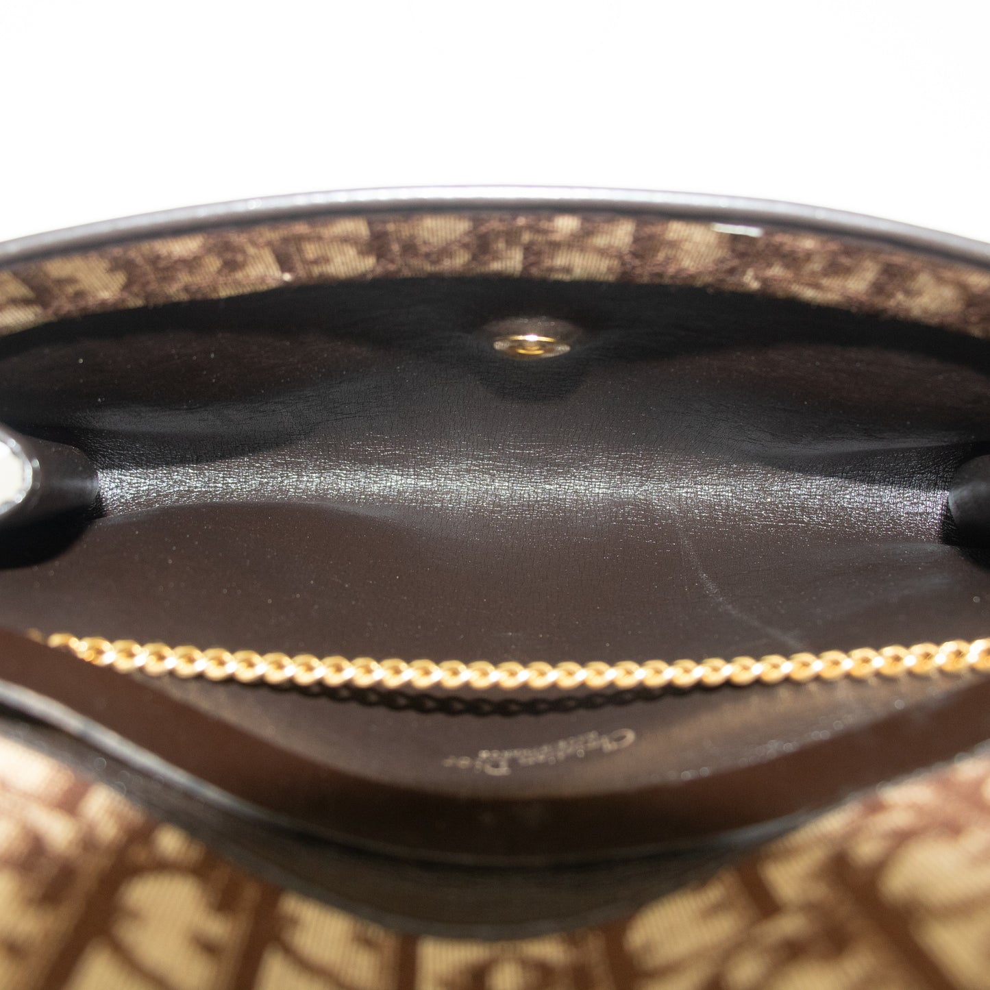 Christian Dior Trotter Burgundy Canvas Crossbody Bag #2262