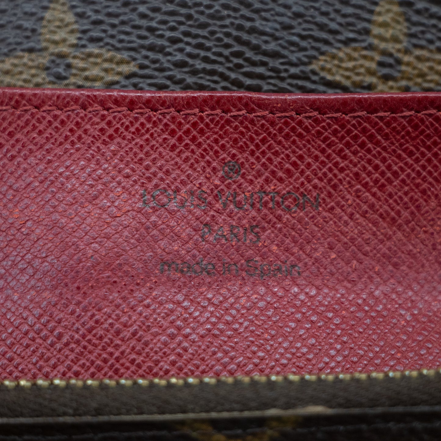Louis Vuitton Monogram Emilie Wallet #2276